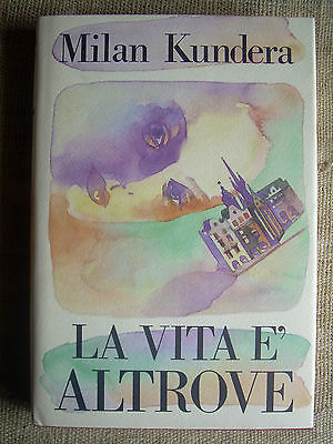 "La vita è altrove"- copertina